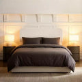 Christopher Knight Home Calvin Modern Boucle Upholstered Queen Size Bed