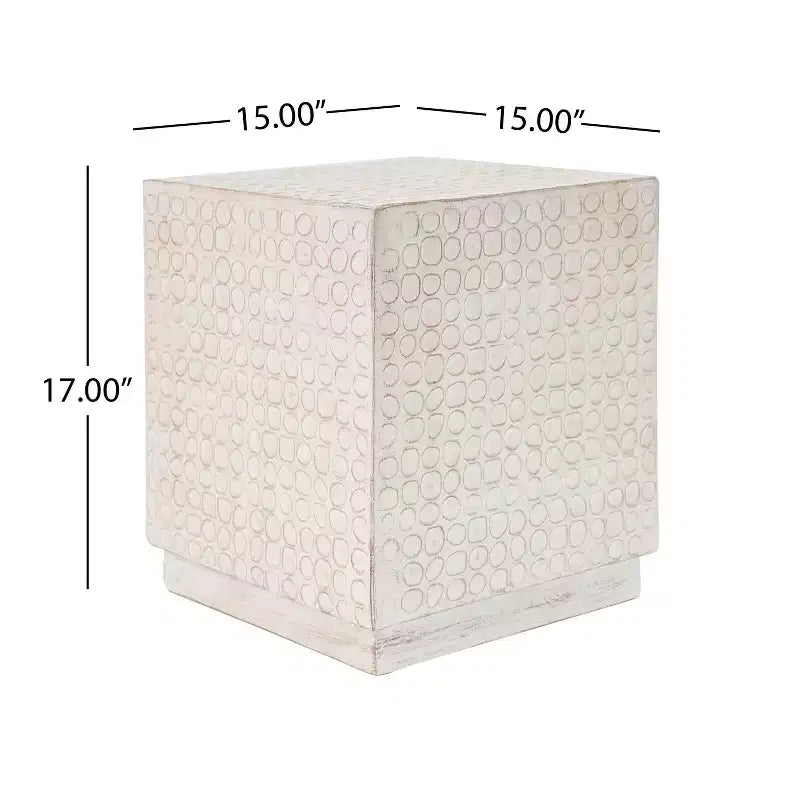 Les tables Cube Edge modernes conviennent à une utilisation en extérieur et en intérieur