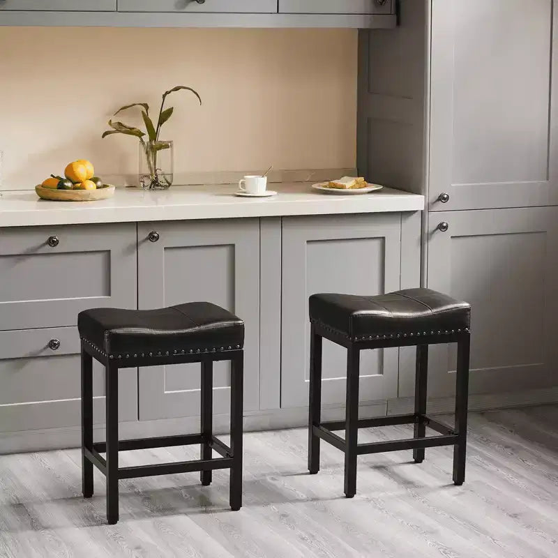MAYEERTY Bar Stools Set of 2, Kitchen Stools for Kitchen Island, Dining Table