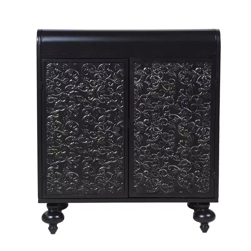 Meuble d'appoint Art avec 2 portes, buffet avec rangement, meuble de rangement décoratif vieilli
