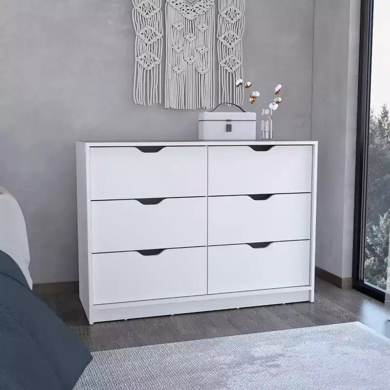Commode moderne à 4 tiroirs avec plateau supérieur, grands tiroirs, commode de chambre à coucher, d'entrée, commode en bois