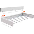 Wall Mounted Clothes Drying Rack Folding Indoor, Foldable Laundry Drying Rack Collapsible Invisible Space Saving Retractable Towel with Wall Template