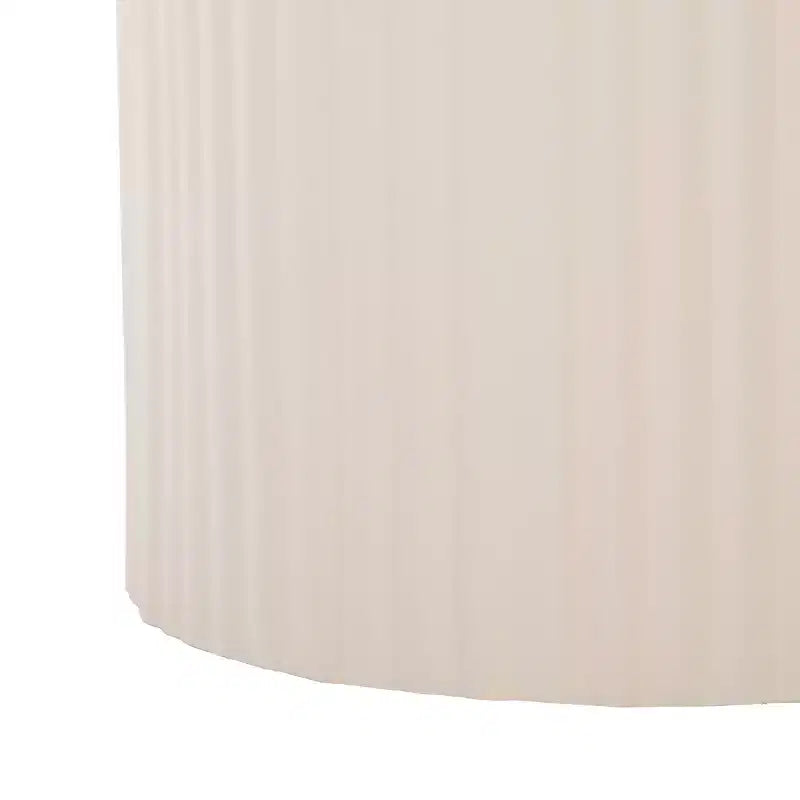 Table d'appoint en céramique grand modèle céramique beige/beige