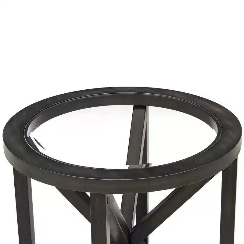 Table basse en verre, Table d'appoint, Table de salon, Table basse, Table d'appoint, Table d'appoint décorative, Ovale/Ronde