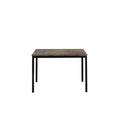 HomeStock Harry Contemporary Wood and Metal Computer Desk