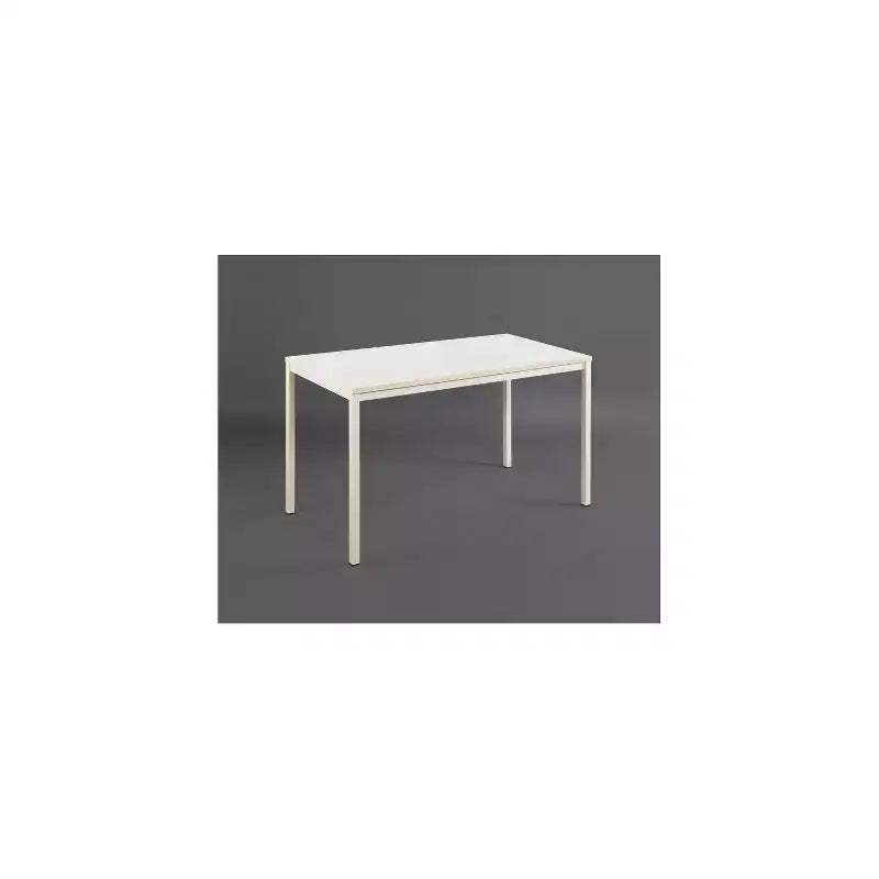 Bureau d'ordinateur contemporain en bois et métal