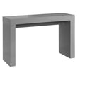 HomeRoots 47 Gray Wood Block Console Table