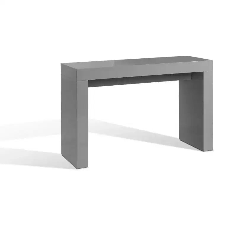 47 Table console en bois gris