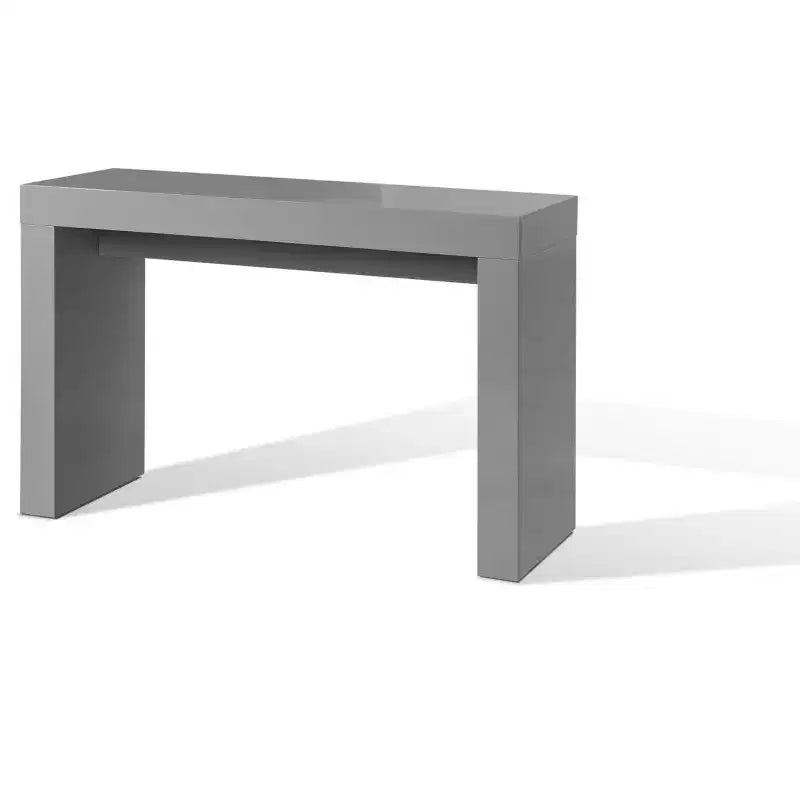 47 Table console en bois gris