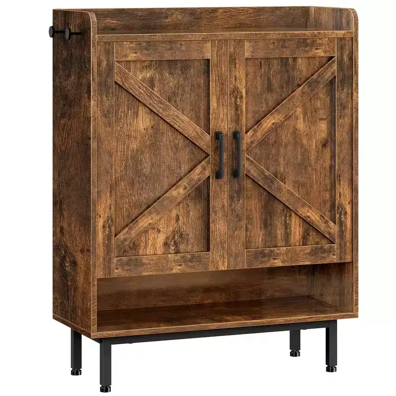 Meuble à chaussures 5 niveaux pour entrée avec portes